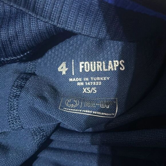 NWT FourLaps Womens Midnight Blue Aero Seamless Athletic Shorts Size XS-Small - Picture 8 of 8